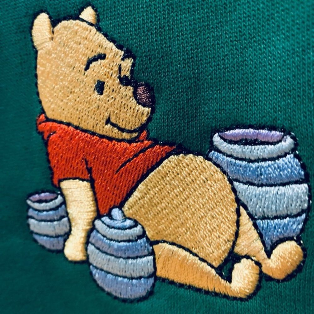 DISNEY WINNIE The POOH CREWNECK Sweatshirt - Picture 3 of 7